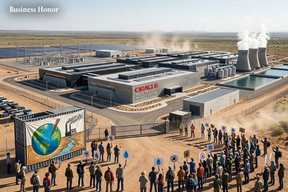 Oracle Project Jupiter AI Data Center Faces Growing Fight Over AI&rsquo;s Footprint